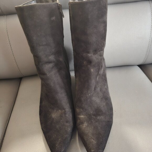 Black wedge booties - Picture 3 of 3